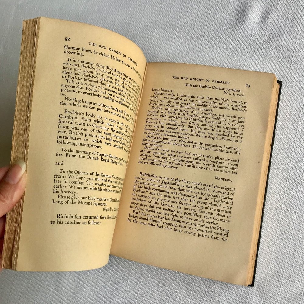 The Red Knight of Germany, The Story  of Baron Von Richthofen by Floyd Gibbons 1 - Picture 9 of 11